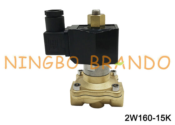 1/2'' Normally Open Brass Solenoid Valve Water 24V 110V 220V