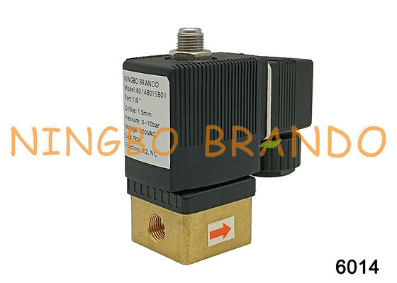 نوع صمام الملف اللولبي 6014 1/8 '' 1/4 '' 1.5 2.0 2.5 AC220V DC24V