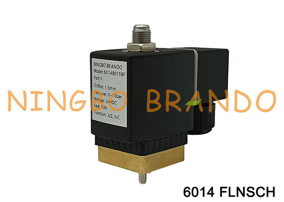 Burkert Type 6014 C FLNSCH صمام الملف اللولبي النحاسي قاعدة فرعية 1.5 2.0 NBR EPDM FKM