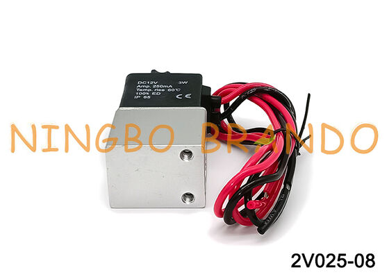 AIRTAC نوع 2V025-08 صمام الملف اللولبي ثنائي الاتجاه 1/4 بوصة خيوط الطيران