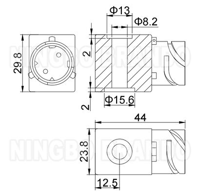 FEM-5KB 24VDC 5W ملف الطاقة الكهربائية للفولف محور رفع القديمة AE1141 KNORR-BREMSE