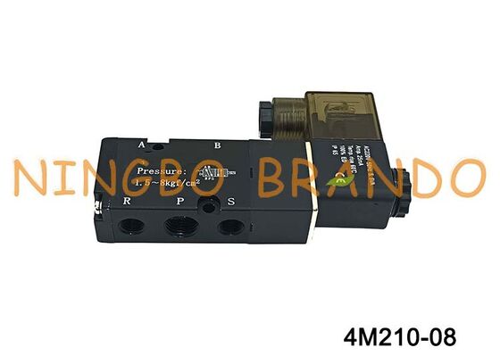 Airtac نوع 4M210-08 NAMUR صمام الملف اللولبي 4M21008A 5/2 طريقة 4M سلسلة