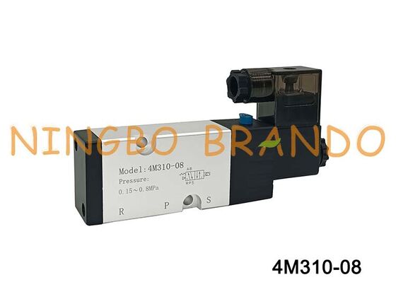 Airtac نوع 4M310-08 NAMUR صمام الملف اللولبي 5/2 طريقة 4M سلسلة