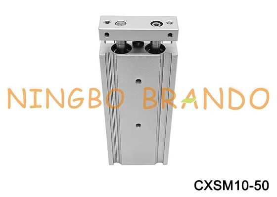 SMC نوع CXSM10-50 أسطوانة مزدوجة العمود 10 مم تتحمل 50 مم السكتة الدماغية