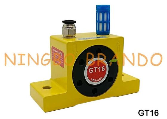 GT16 1/4 BSPP الهزاز التوربيني الهوائي الذهبي للقادوس الصناعي