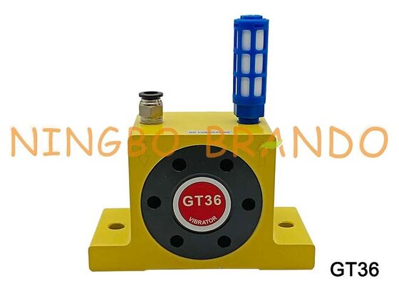 GT36 G 3/8 بوصة هزاز توربيني هوائي من الألومنيوم للقادوس الصناعي