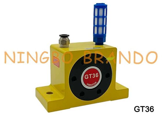 GT36 G 3/8 بوصة هزاز توربيني هوائي من الألومنيوم للقادوس الصناعي