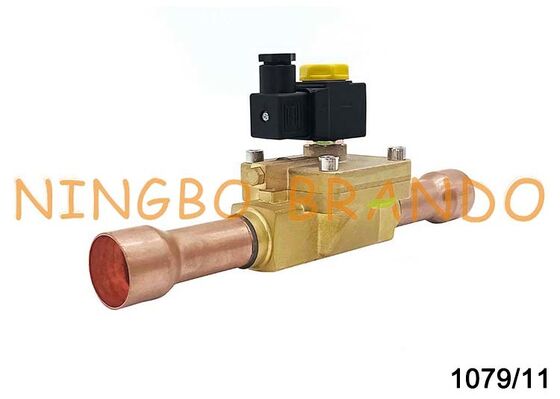 Castel Type 1079/11 1-3/8 '' صمام الملف اللولبي لفريزر تكييف الهواء مغلق عادة