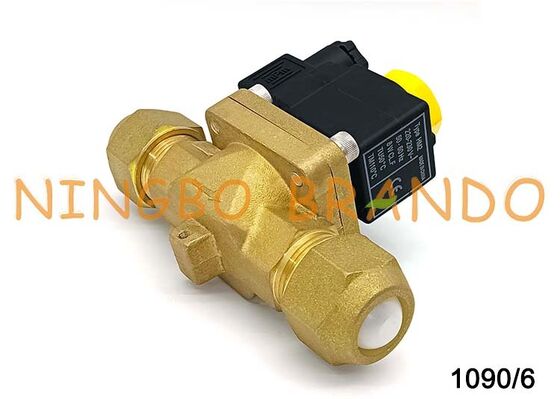 صمام الملف اللولبي للتبريد نوع Castel 1090/6 مضيئة 3/4 بوصة SAE