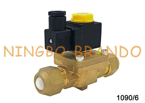 صمام الملف اللولبي للتبريد نوع Castel 1090/6 مضيئة 3/4 بوصة SAE