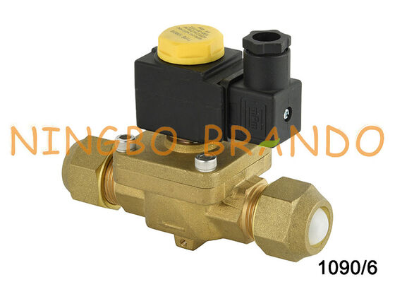 صمام الملف اللولبي للتبريد نوع Castel 1090/6 مضيئة 3/4 بوصة SAE