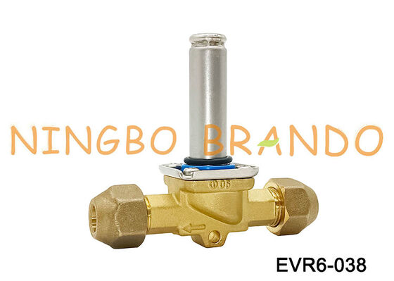 دانفوس نوع 3/8 '' صمام الملف اللولبي EVR6 3/8 بوصة 10 مم مضيئة 032L8072
