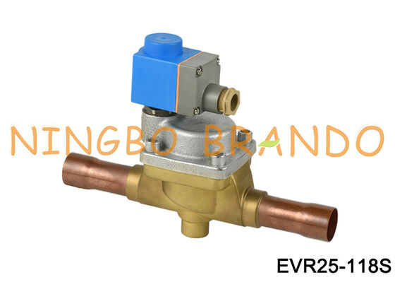 دانفوس نوع 032L2201 صمام الملف اللولبي EVR 25 لحام ODF 1 1/8 بوصة