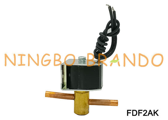 SANHUA نوع FDF2AK01 صمام الملف اللولبي مفتوح عادة 24 فولت 110 فولت 220 فولت