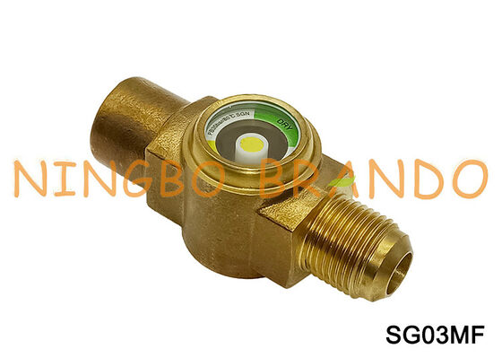 Danfoss Type SGN SGI زجاج رؤية منخفض الضغط 1/4 '' 3/8 '' 1/2 '' مضيئة int x ext