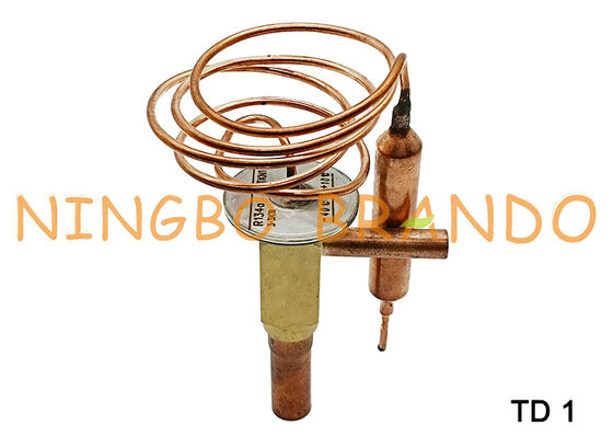 صمام التمدد الحراري دانفوس نوع TD1 R134a R22 R407C R404A