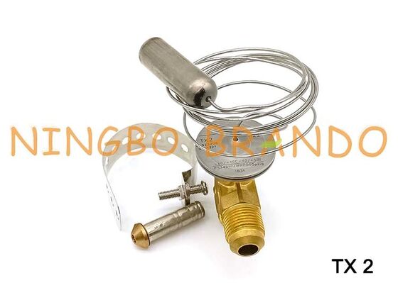 Danfoss Type 068Z3206 TX2 صمام التمدد الحراري 3/8 بوصة × 1/2 بوصة مضيئة
