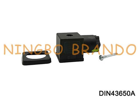 DIN43650A موصل الملف اللولبي 18 مم 3 PIN DIN 43650 النوع A