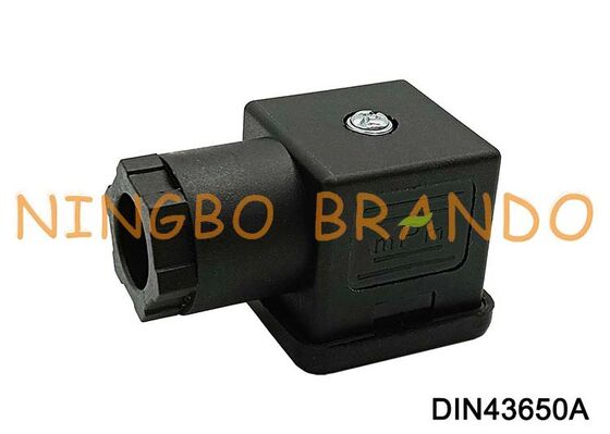 DIN43650A موصل الملف اللولبي 18 مم 3 PIN DIN 43650 النوع A