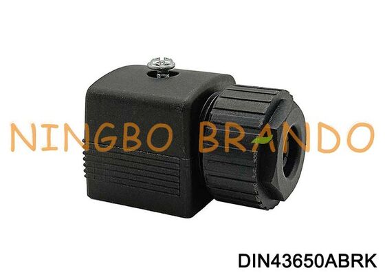 نوع 2508 الملف اللولبي لفائف كابل موصل قابس DIN43650A 18mm DIN 43650 نوع A