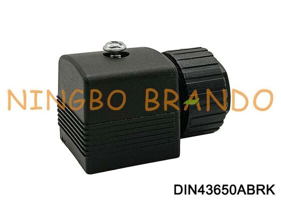 نوع 2508 الملف اللولبي لفائف كابل موصل قابس DIN43650A 18mm DIN 43650 نوع A