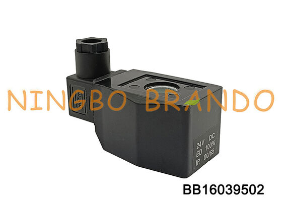 ملف صمام الملف اللولبي AB510 الثقب الداخلي 16 مم 28VA 31W 12VDC 24VDC 110VAC 220VAC