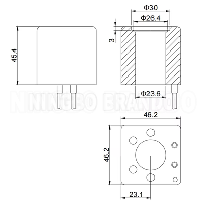 فيكرز النوع P/N 02-101731 P/N 02-101732 الملف الكهربائي الهيدروليكي 110V 220V