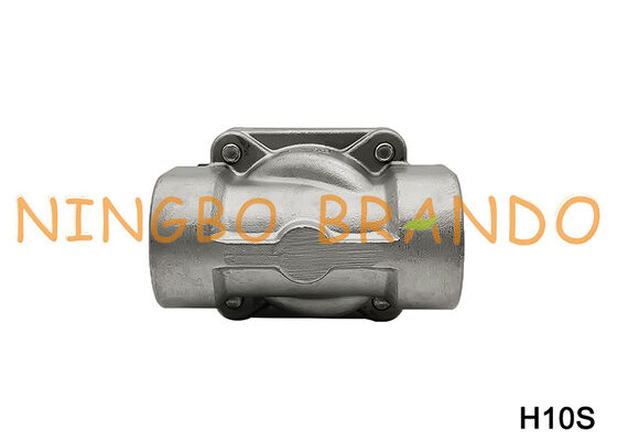 DN32 1-1/4 '' 6 إلى 80 بار صمام الملف اللولبي الفولاذ المقاوم للصدأ عالي الضغط 24 فولت 220 فولت