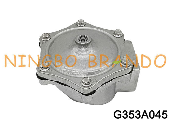 ASCO نوع G353A045 2/2 NC G1-1/2 صمام تشغيل تجريبي من الألومنيوم