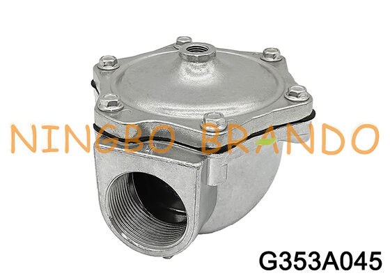 ASCO نوع G353A045 2/2 NC G1-1/2 صمام تشغيل تجريبي من الألومنيوم