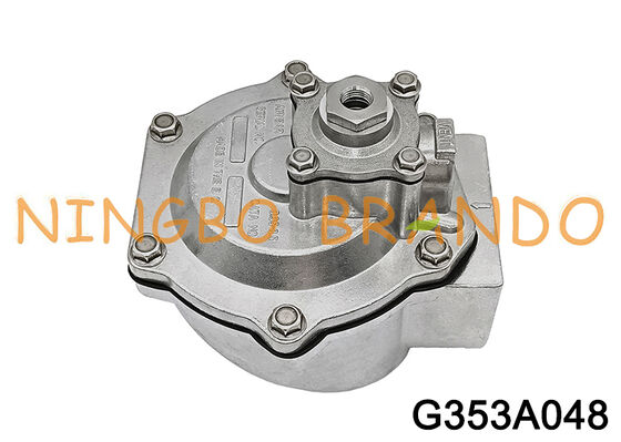 G353A048 صمام نبض يتم التحكم فيه بالهواء 2 بوصة صمام التحكم في الغبار الغشائي