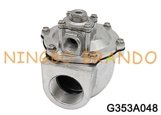 G353A048 صمام نبض يتم التحكم فيه بالهواء 2 بوصة صمام التحكم في الغبار الغشائي