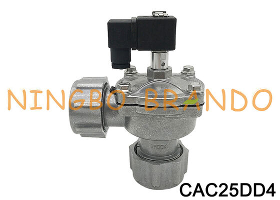CAC25DD4 CAC25DD4002 1 '' صمام نبض الزاوية اليمنى الكهربائية 220 فولت 24 فولت
