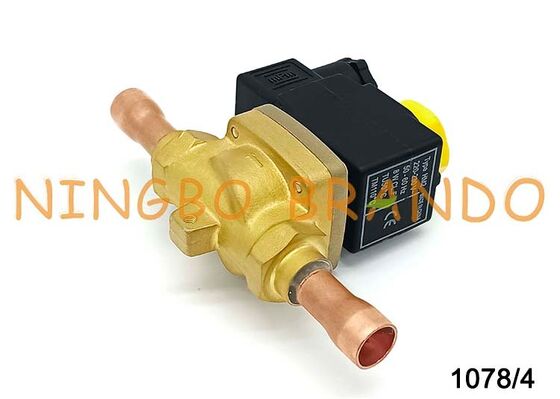 Castel Type 1078/4 Solenoid Valve for Refrigeration Systems