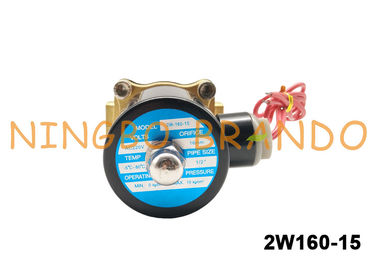 1/2 `` نوع UNI-D UD-15 2W160-15 صمام الملف اللولبي النحاسي AC220V AC110V DC24V لزيت غاز الماء