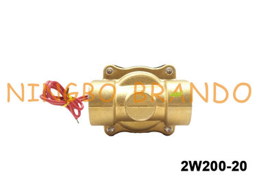 3/4 &quot;UNI-D نوع UW-20 2W200-20 صمام الملف اللولبي النحاسي لزيت غاز الماء