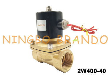1-1 / 2 &quot;نوع UNI-D UW-40 2W400-40 صمام التحكم في تدفق النحاس صمام الملف اللولبي لزيت غاز الماء