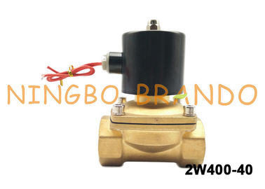 1-1 / 2 &quot;نوع UNI-D UW-40 2W400-40 صمام التحكم في تدفق النحاس صمام الملف اللولبي لزيت غاز الماء