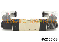 4V230C-08 Airtac نوع هوائي الملف اللولبي صمام 1/4 `` 5 طريق 3 موقف 24V