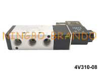 4V310-08 AirTAC نوع هوائي الملف اللولبي صمام 1/4 &quot;5/2 طريقة 24VDC