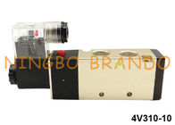 4V310-10 صمام الملف اللولبي هوائي نوع Airtac 3/8 &quot;5/2 طريقة 220VAC