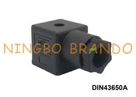 أسود MPM DIN 43650 شكل موصل ملف لولبي DIN 43650A