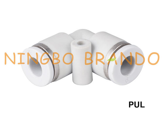 PUL Union كوع بلاستيك هوائي سريع التركيب 1/8 &quot;1/4&quot; 3/8 &quot;1/2&quot;