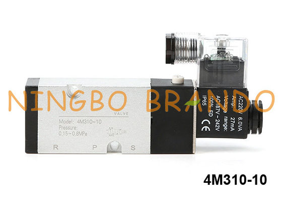 صمام الملف اللولبي بواجهة نامور 4M310-10 Airtac Type 24V DC 220V AC