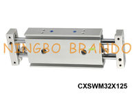 SMC نوع CXSWM32-125 اسطوانة تعمل بالهواء المضغوط مزدوجة التوجيه