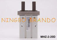 2 إصبع روبوت الهواء الهوائية القابض اسطوانة SMC نوع MHZ2-20D