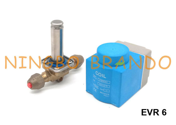 تبريد صمام الملف اللولبي Danfoss نوع EVR 6 NC 3/8 `` 032F8074