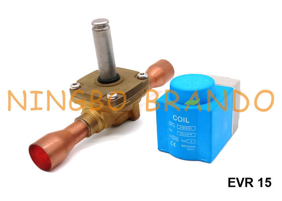 صمام الملف اللولبي في HVAC Danfoss Type EVR 15 NC 7/8 `` 032L1225