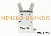 SMC نوع MHC2-16D 2 إصبع زاوية الهواء القابض اسطوانة هوائية
