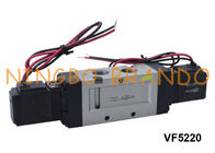 VF5220 SMC نوع هوائي الملف اللولبي صمام الهواء 5/2 الطريق 24V 220V